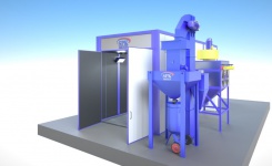 Тупиковая дробеструйная камера SPK-15.5.5