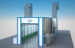 Проходная камера покраски и сушки SPK-15.5.5 Проходная камера покраски и сушки SPK-15.5.5