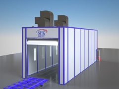 Покрасочно-сушильная камера для нефтегазового оборудования SPK-15.5.5