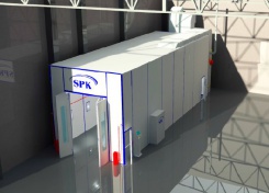 Окрасочно-сушильная камера тупикового типа SPK-8.5.5 Окрасочно-сушильная камера тупикового типа SPK-8.5.5