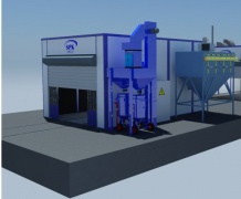 Обитаемая камера дробеструйной обработки внутреннего исполнения SPK-7.5.4