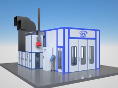 Покрасочно-сушильная камера SPK-7.4.3