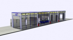 Комплекс подготовки и окраски поверхности проходного типа SPK-32.5.4