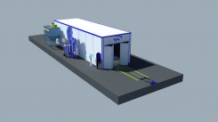 Дробеструйная камера проходного типа SPK-15.5.6	
