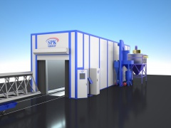 Дробеструйная камера проходного типа SPK-15.4.4 