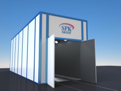 Дробеструйная камера проходного типа SPK-P 18.6.5