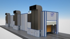 Окрасочно-сушильная камера проходного типа SPK-30.5.6