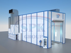 Окрасочно-сушильная камера SPK-16.6.6 для прицепов