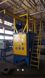 Дробеметная установка кранового типа ЧЗДО ДТУ 3х3х6-6