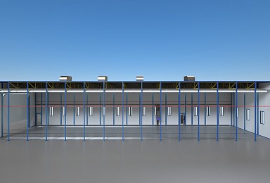 Тупиковая покрасочно-сушильная камера для нефтегазового оборудования  SPK-30.6.6,5 