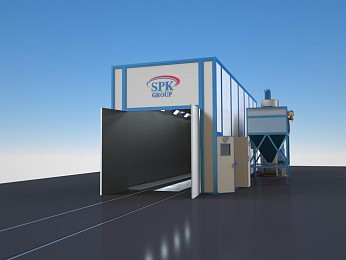 Дробеструйная камера проходного типа SPK-P 18.6.5 Дробеструйная камера проходного типа SPK-P 18.6.5