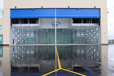 Камера подготовки и окраски для воздушных судов  