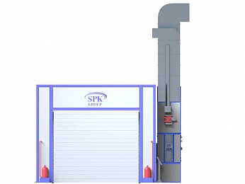 Сушильная камера проходного типа SPK-8.6.4 