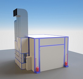 Сушильная камера проходного типа SPK-8.6.4 
