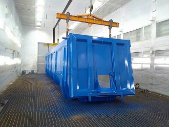 Камера окраски и сушки для спецтехники SPK-20.8.7 