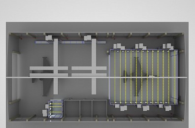 Оборудование SPK для участка окраски самолетов