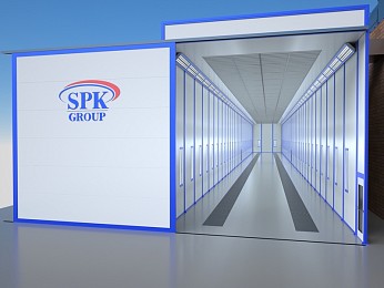 Окрасочно-сушильная камера тупикового типа SPK-67.7.7 