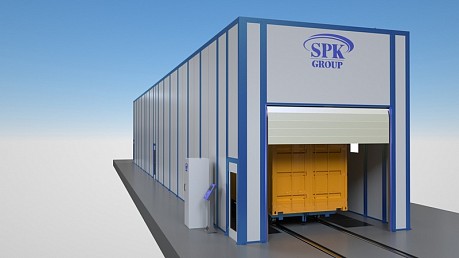 Окрасочно-сушильная камера проходного типа SPK-30.5.6