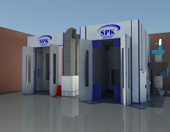 Комплекс подготовки и покраски SPK-6.4.4 Комплекс подготовки и покраски SPK-6.4.4