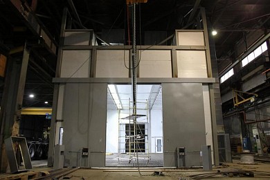 Камера окраски и сушки для спецтехники SPK-20.8.7 