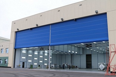 Камера подготовки и окраски для воздушных судов  