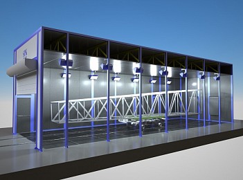 Тупиковая дробеструйная камера SPK-15.5.5