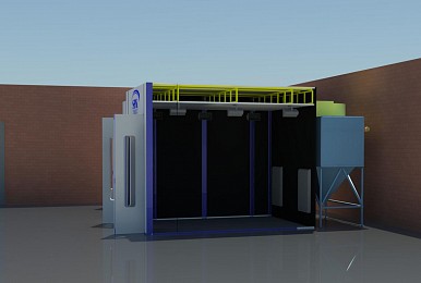 Комплекс подготовки и покраски SPK-6.4.4 Комплекс подготовки и покраски SPK-6.4.4