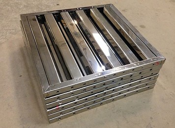 Замена лабиринтных фильтров в окрасочно-сушильной камере