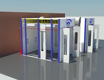 Комплекс подготовки и покраски SPK-6.4.4 Комплекс подготовки и покраски SPK-6.4.4