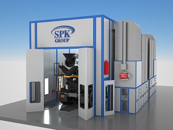 Оборудование для окрасочо-сушильной камеры проходного типа SPK-Р 10.5.3