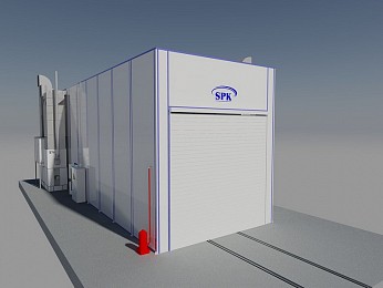 Тупиковая покрасочная камера SPK-18.6.6 