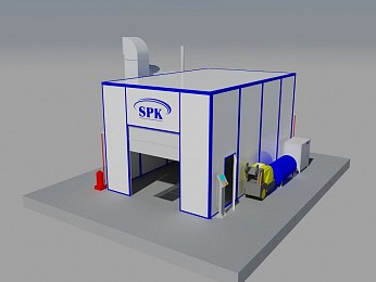 Моечная камера проходного типа SPK-12.4.4
