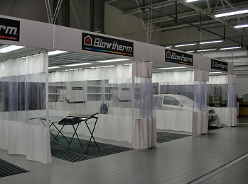 Пост подготовки к покраске Blowtherm