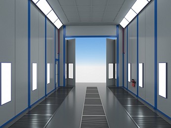 Оборудование для окрасочо-сушильной камеры проходного типа SPK-Р 10.5.3