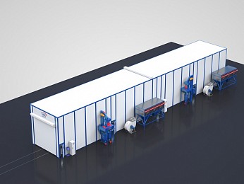 Дробеструйная камера тупикового типа SPK-38.6.6 