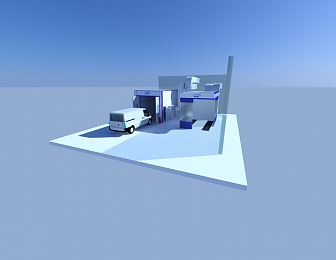 Окрасочно-сушильная камера тупикового типа SPK-8.4.4 