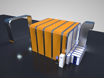 Телескопическая покрасочная камера SPK 7.6.5