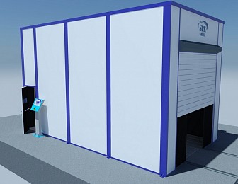 Дробеструйная камера проходного типа SPK-7.4.4