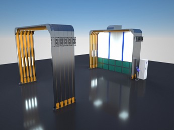 Телескопическая покрасочная камера SPK 7.6.5