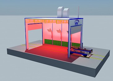 Инфракрасная камера сушки SPK-8.5.4
